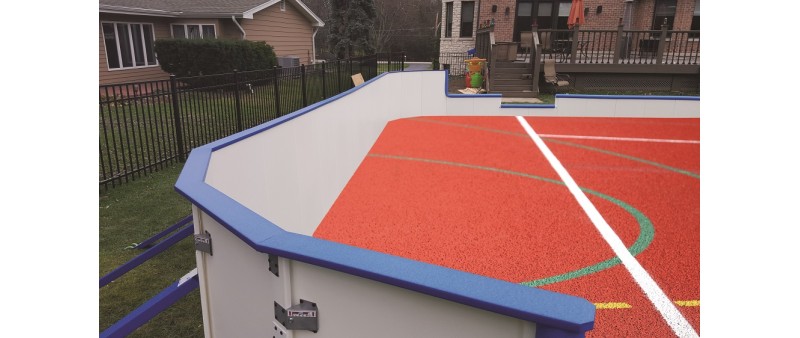 12' X 16' Shooting Lane Board Package with Rounded Corners